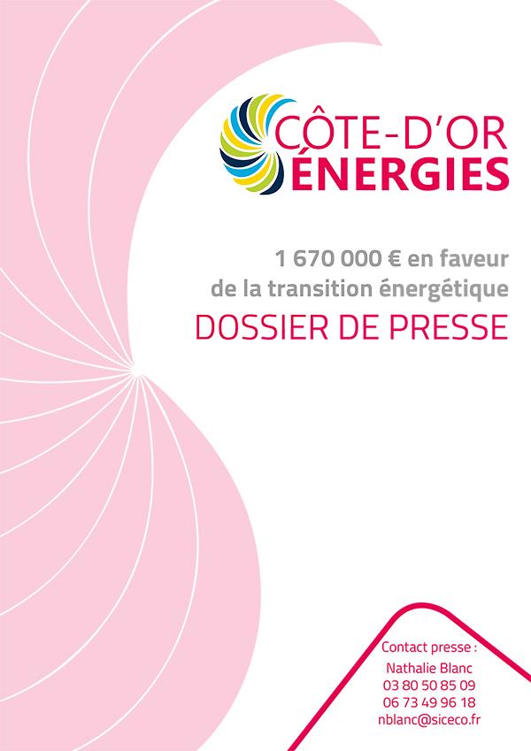 Dossier de presse cote d or energies 1 670 000 en faveur de la transition energetique